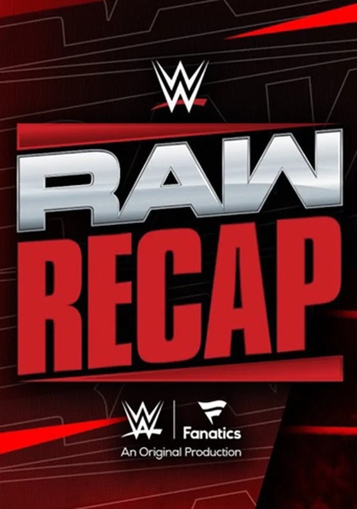 Raw Weekly Recap key art