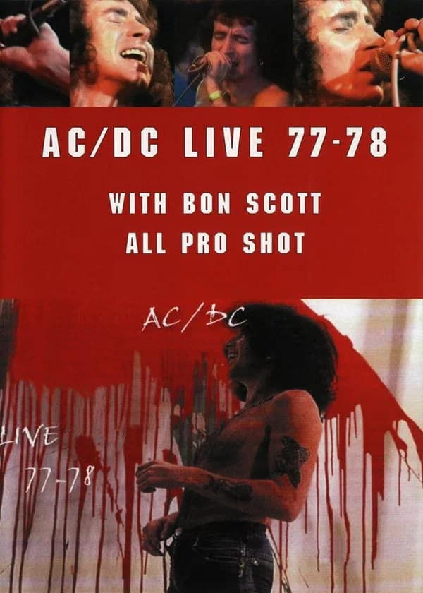 AC/DC ‎– Live 77-78 key art