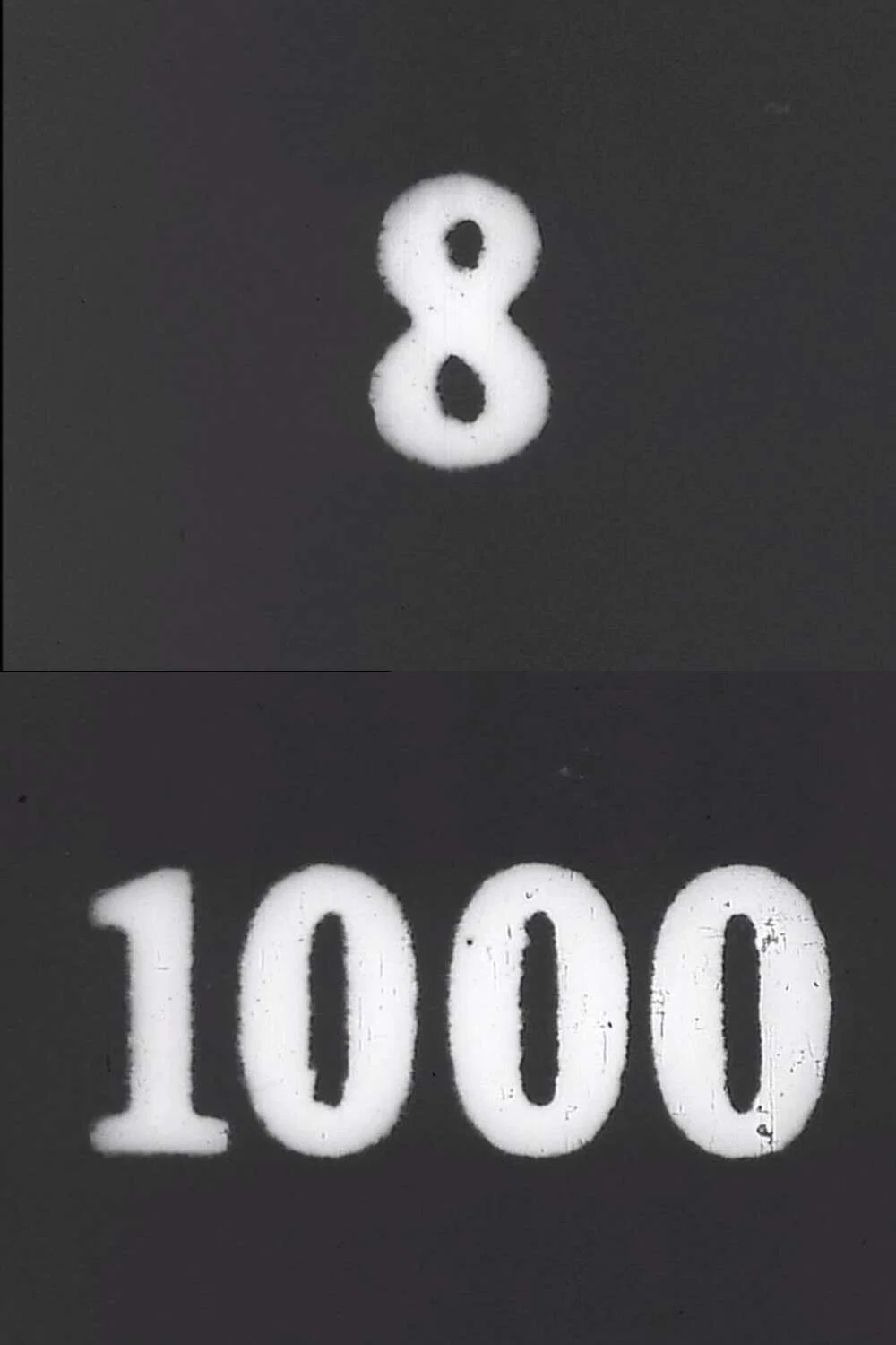 1000 Frames key art