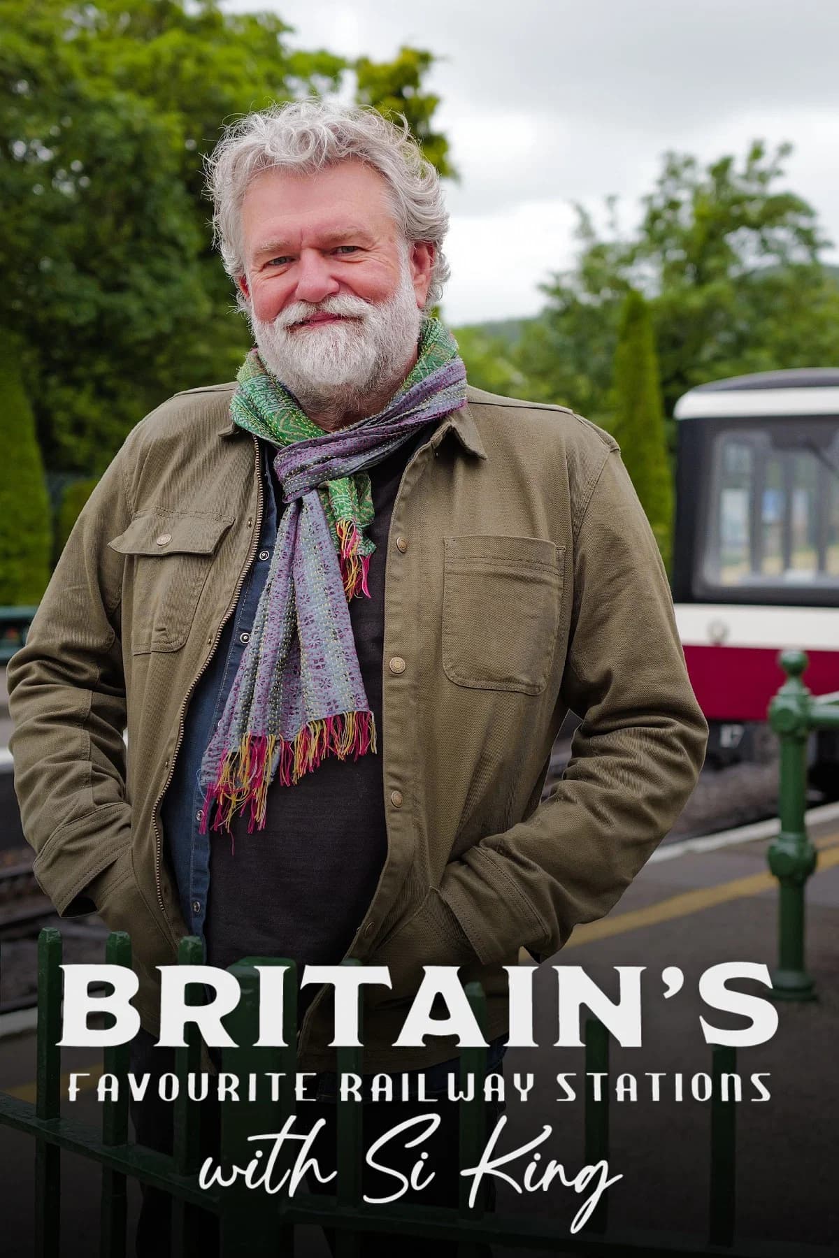 Britain's Favourite Railway Stations with Si King key art
