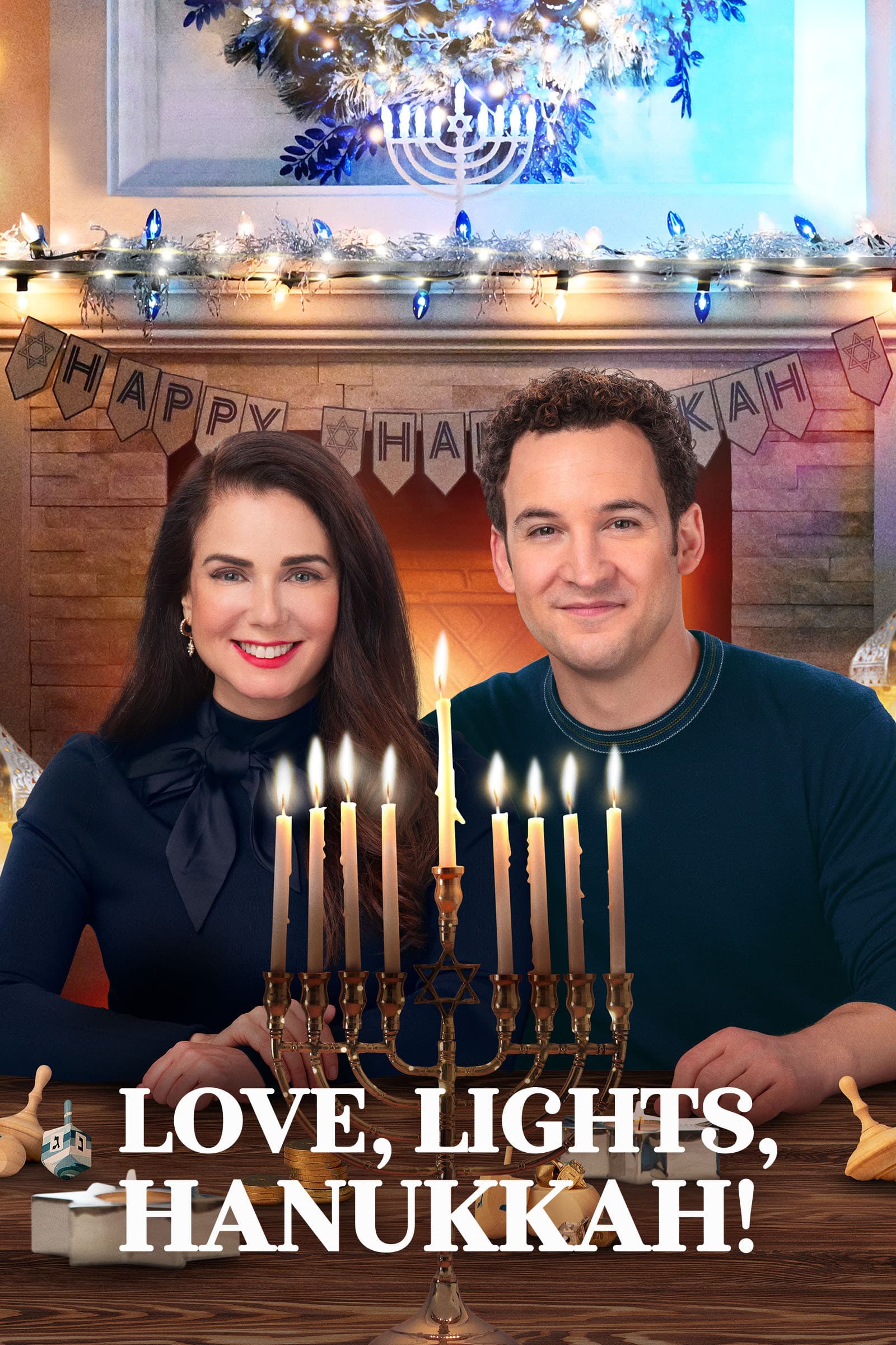 Love, Lights, Hanukkah! key art