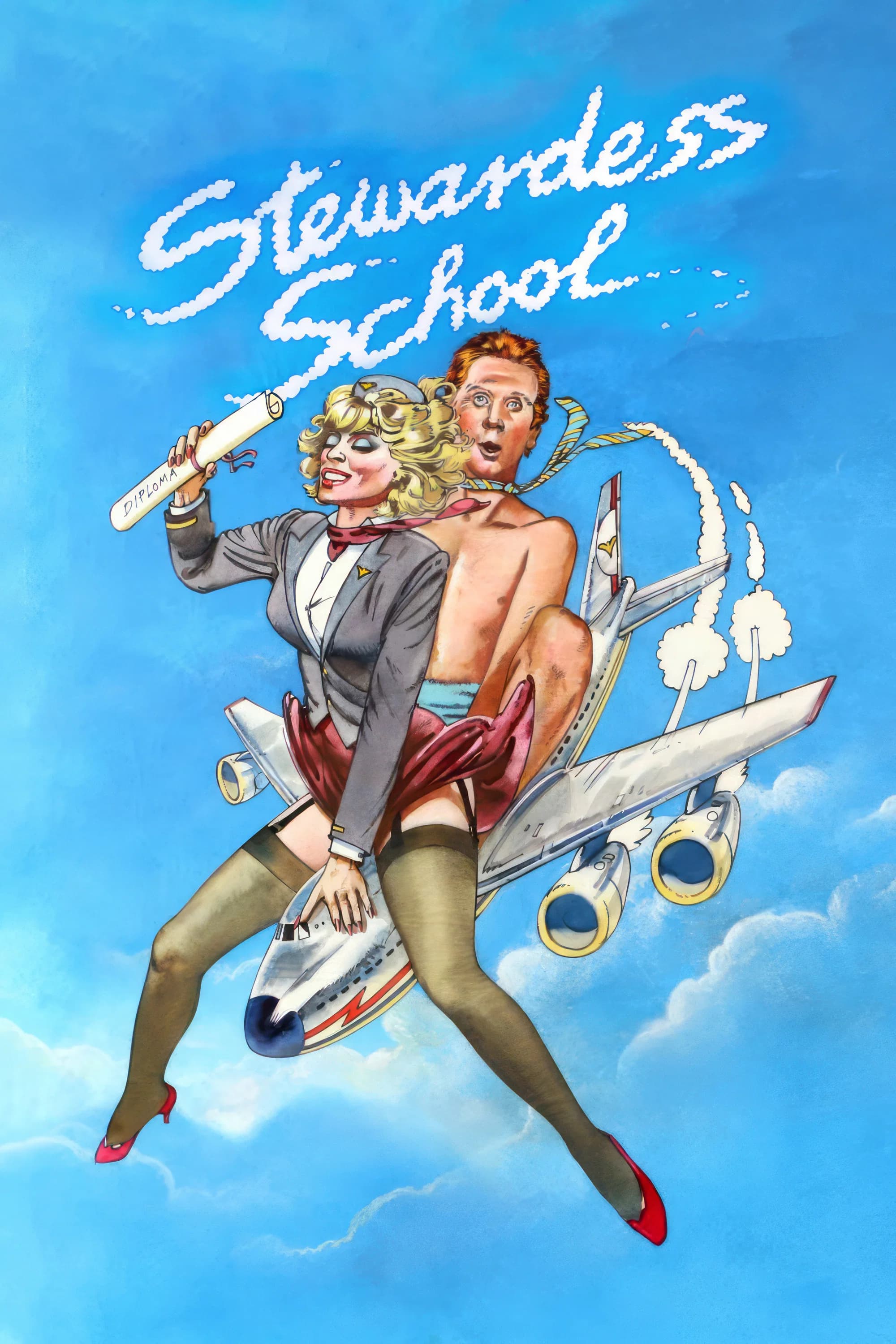 Stewardess School key art