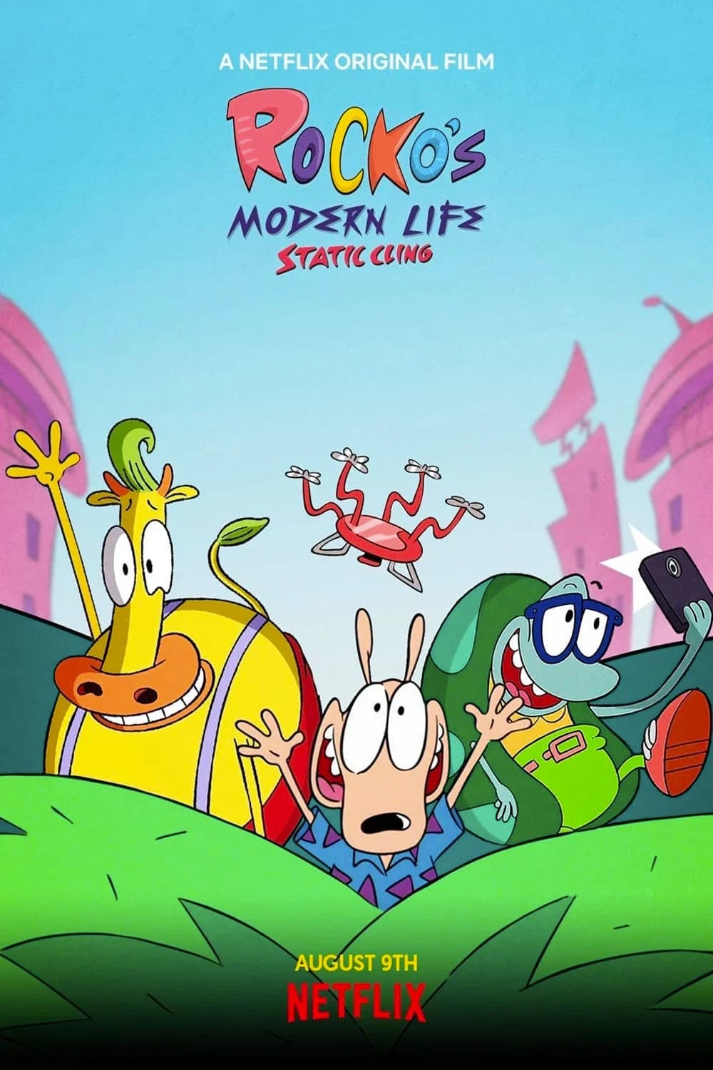 Rocko's Modern Life: Static Cling key art