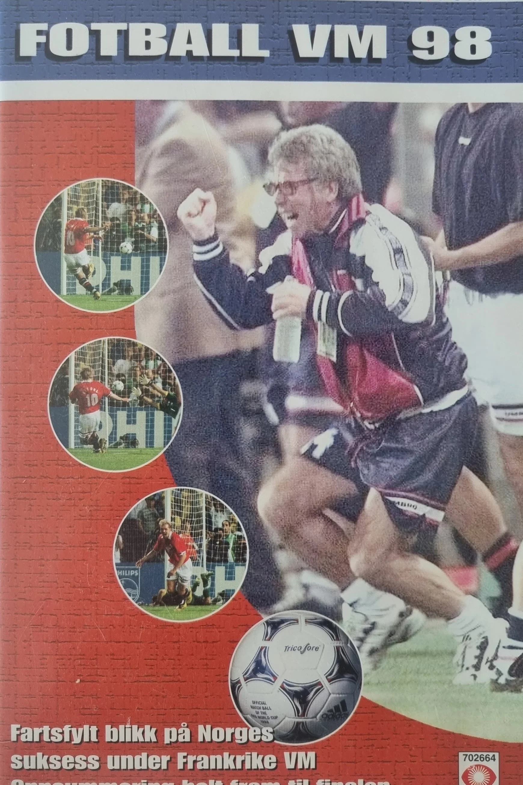Fotball VM 98 key art