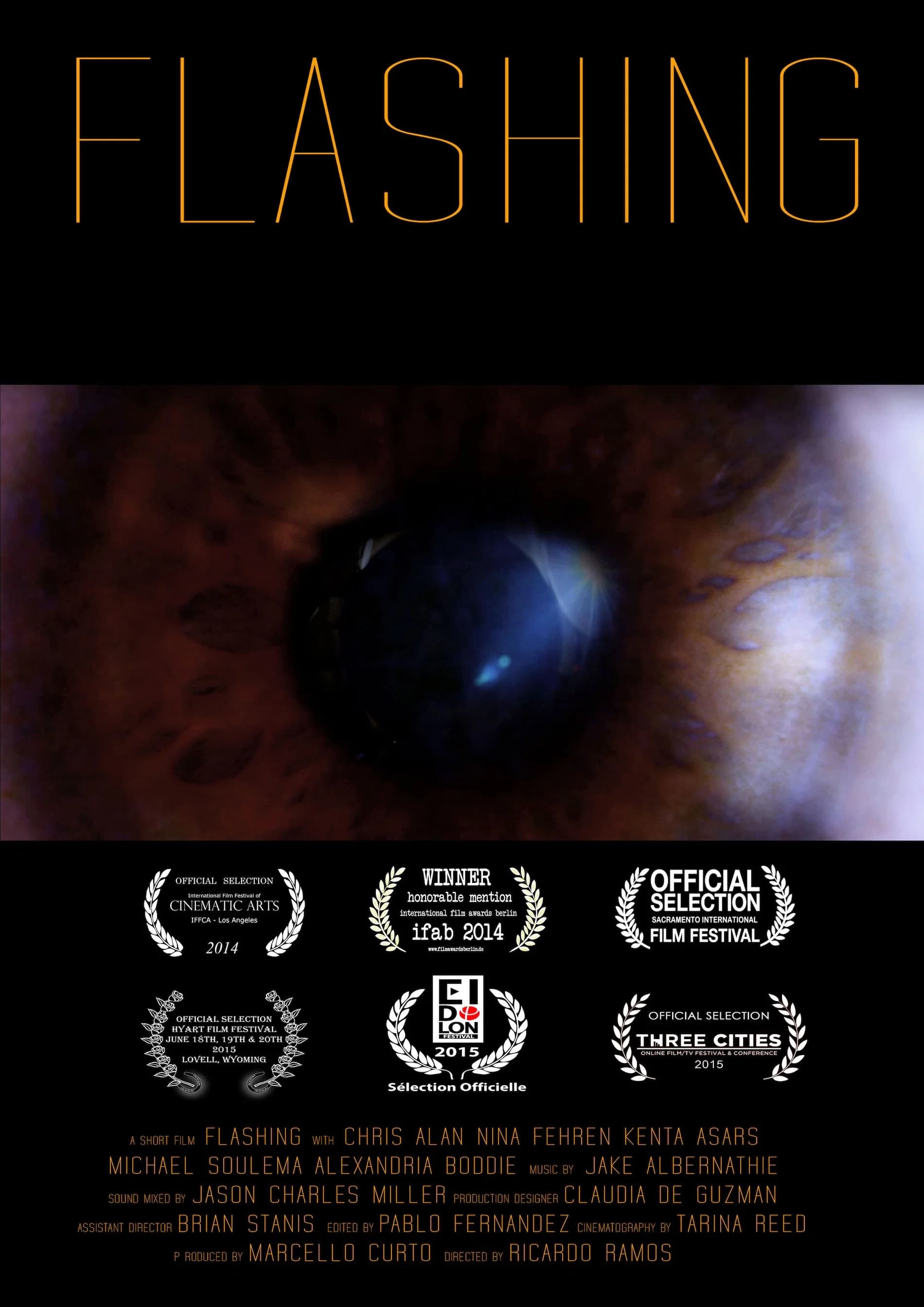 Flashing key art
