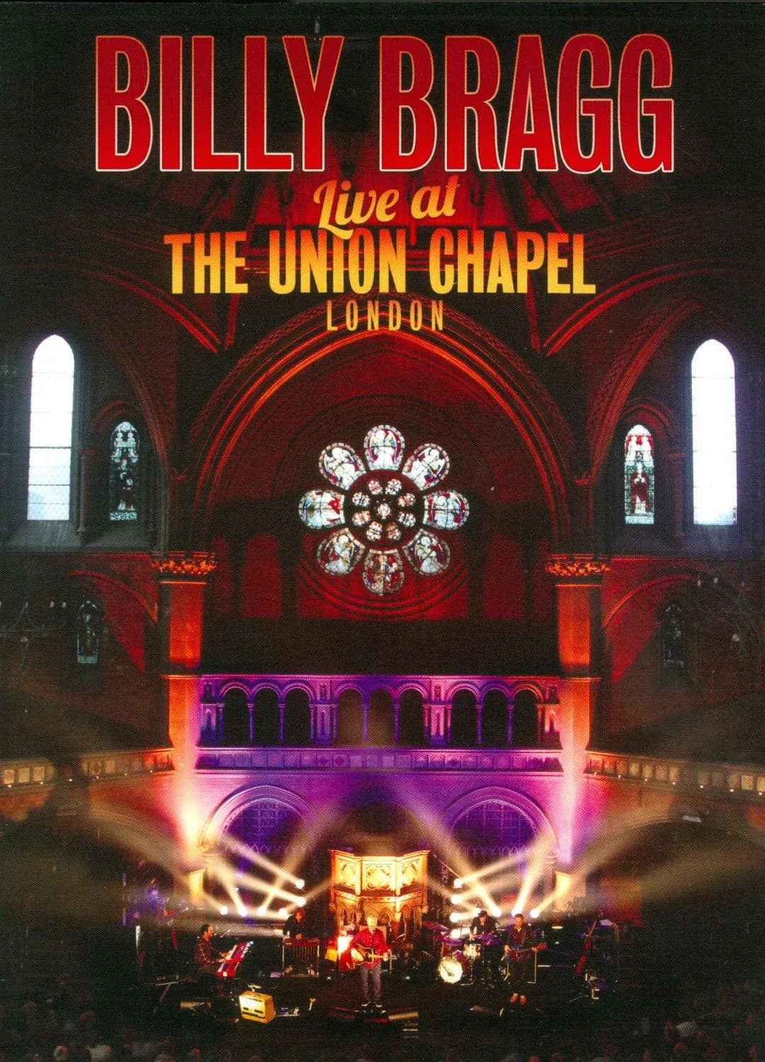 Billy Bragg Live at the Union Chapel London key art