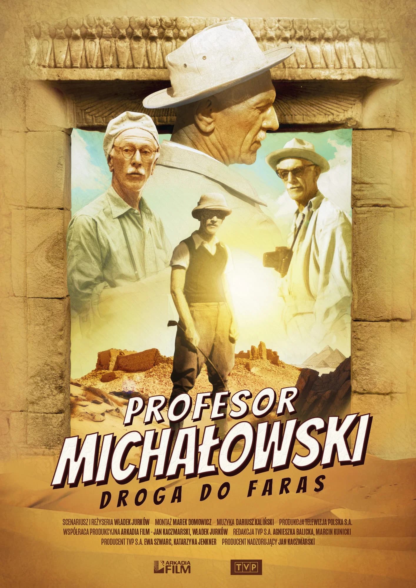 Profesor Michałowski. Droga do Faras key art