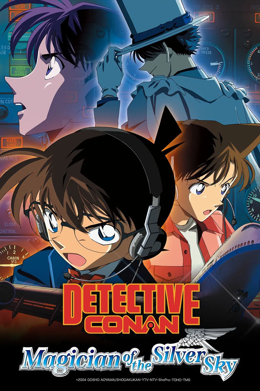 Detective Conan: Magician of the Silver Sky key art