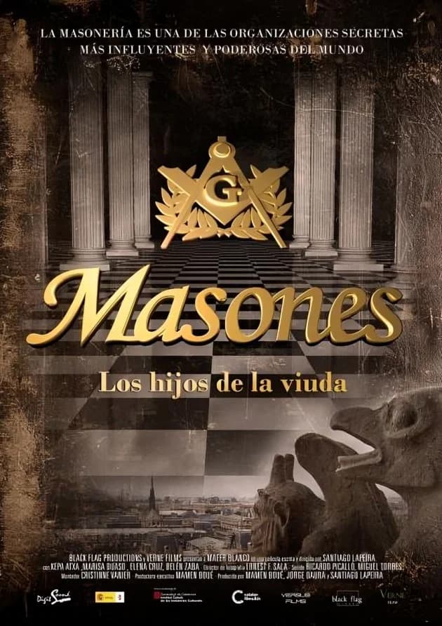 Masones: Los hijos de la viuda key art
