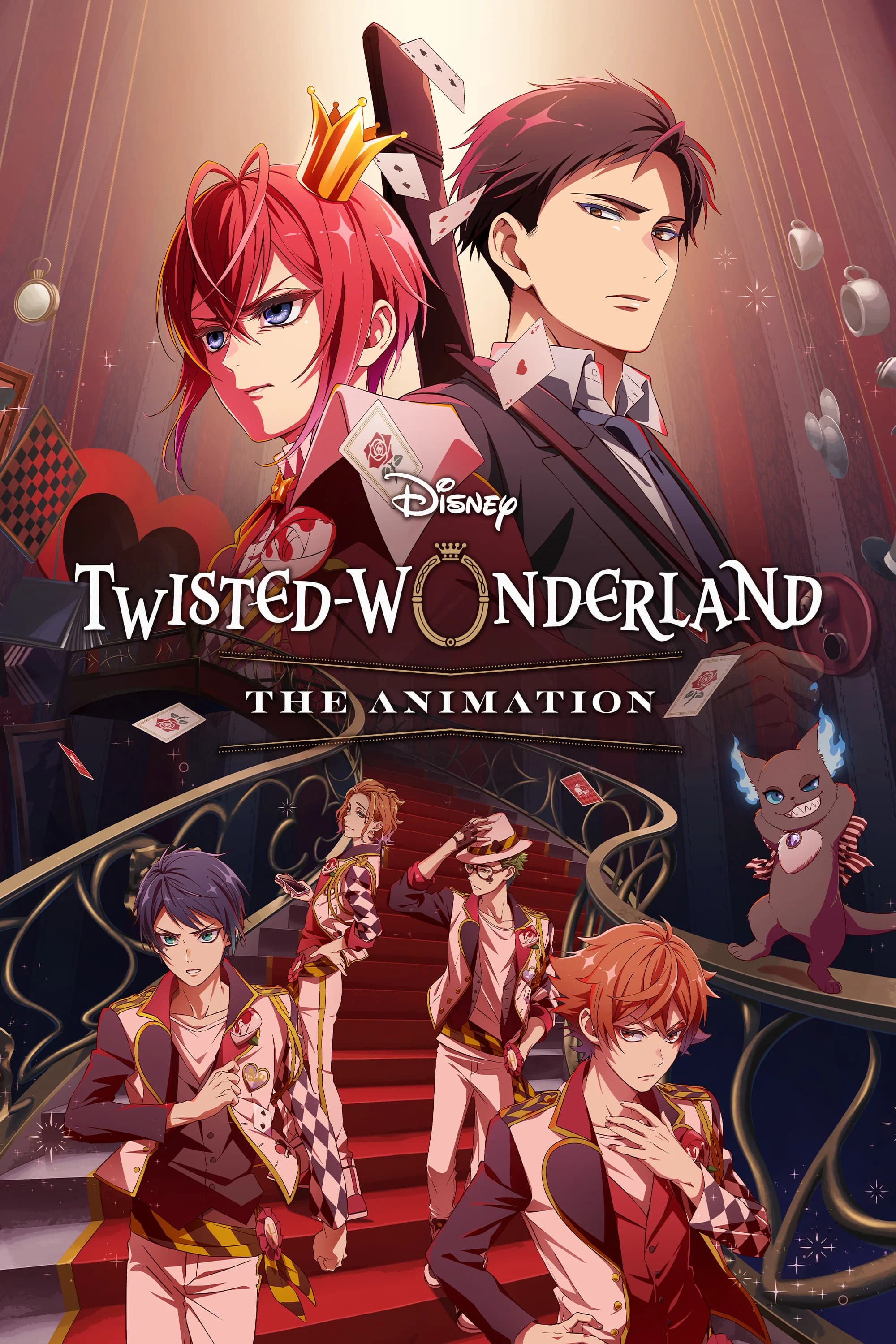 Disney Twisted-Wonderland: The Animation key art