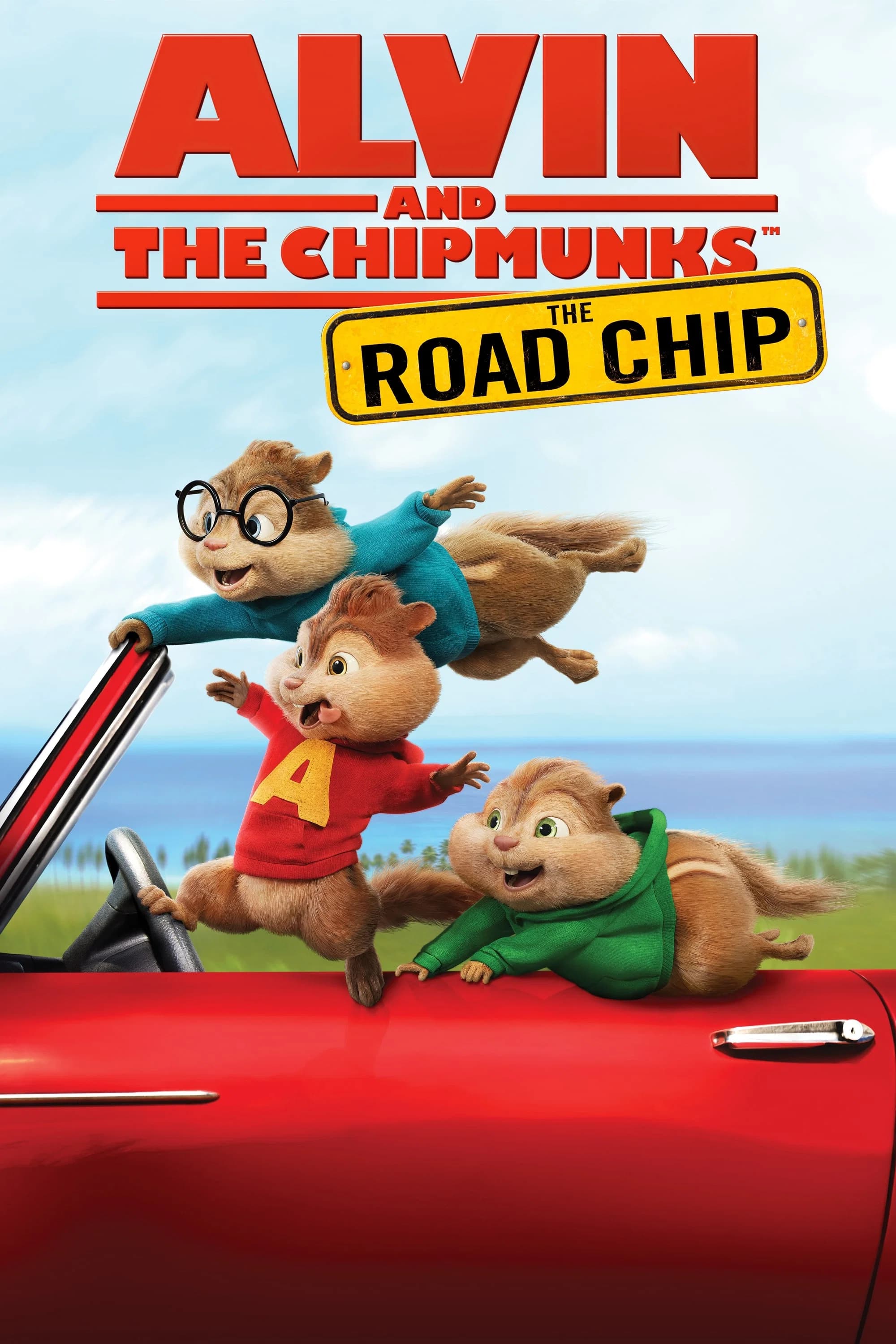 Alvin and the Chipmunks: The Road Chip key art