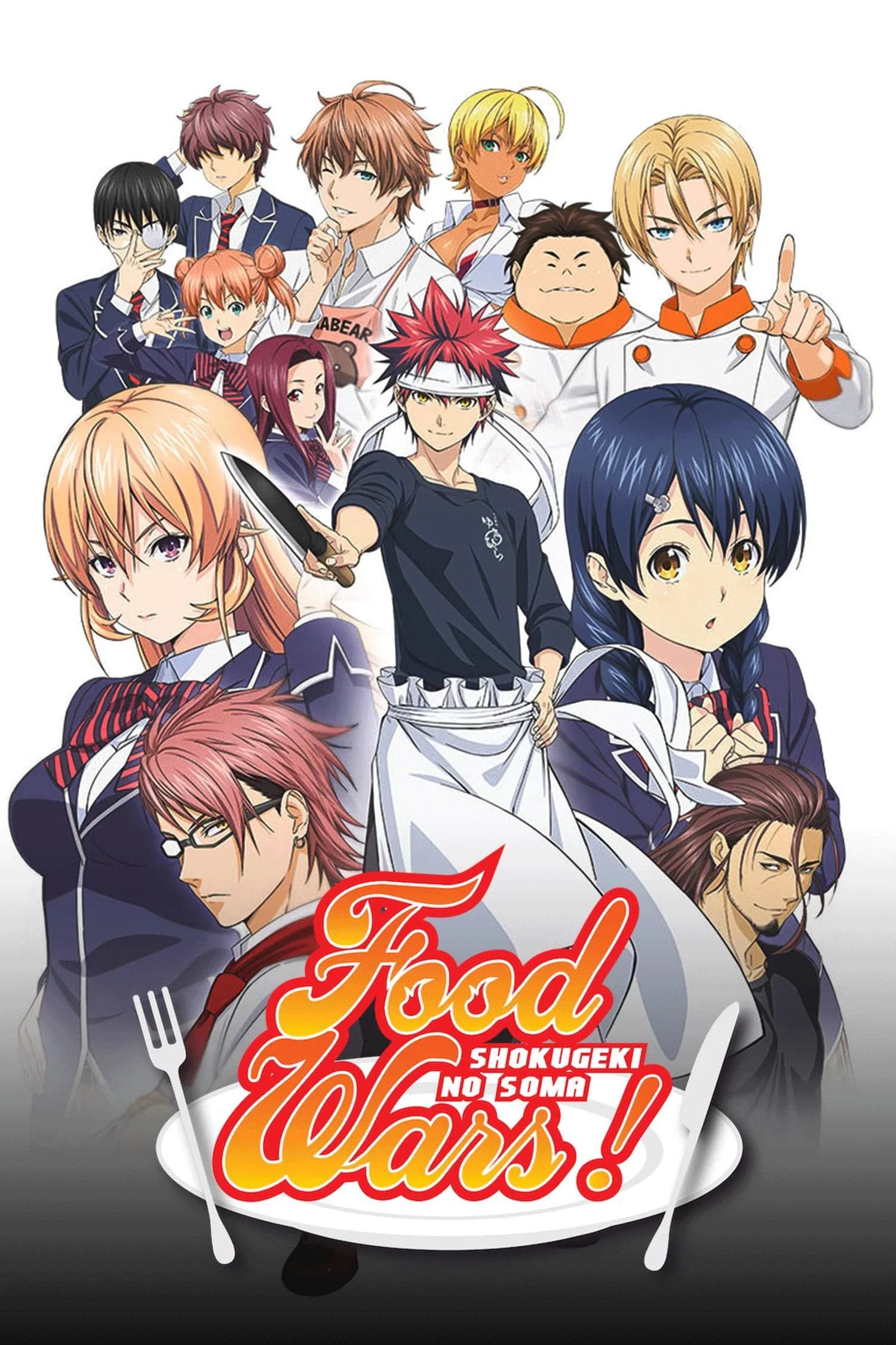 Food Wars! Shokugeki no Soma key art