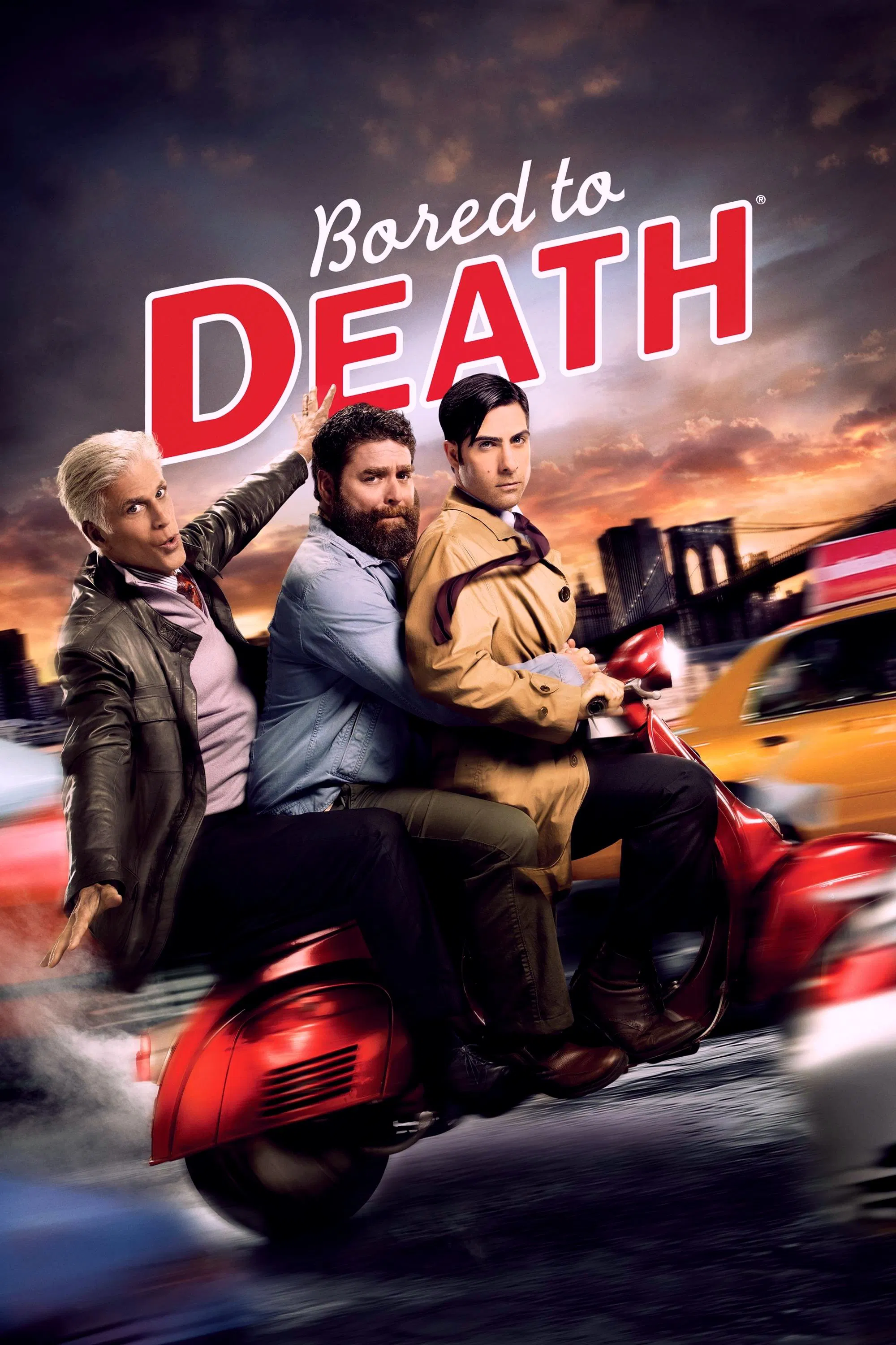 Bored to Death key art