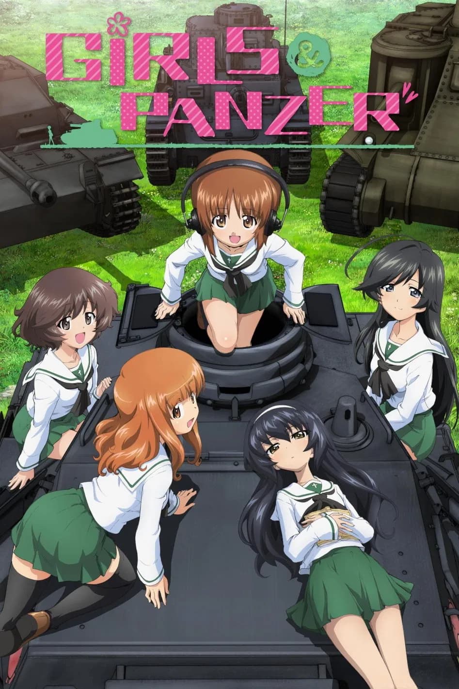Girls und Panzer key art
