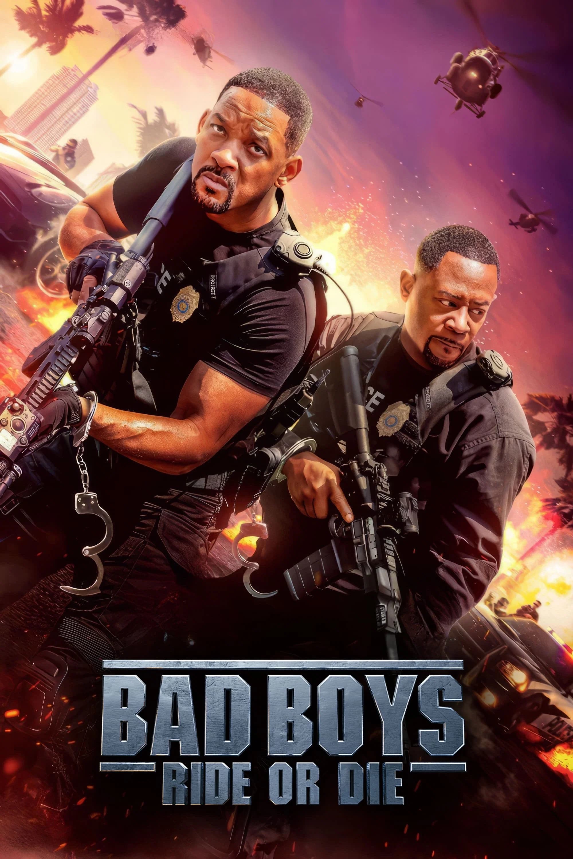Bad Boys: Ride or Die key art