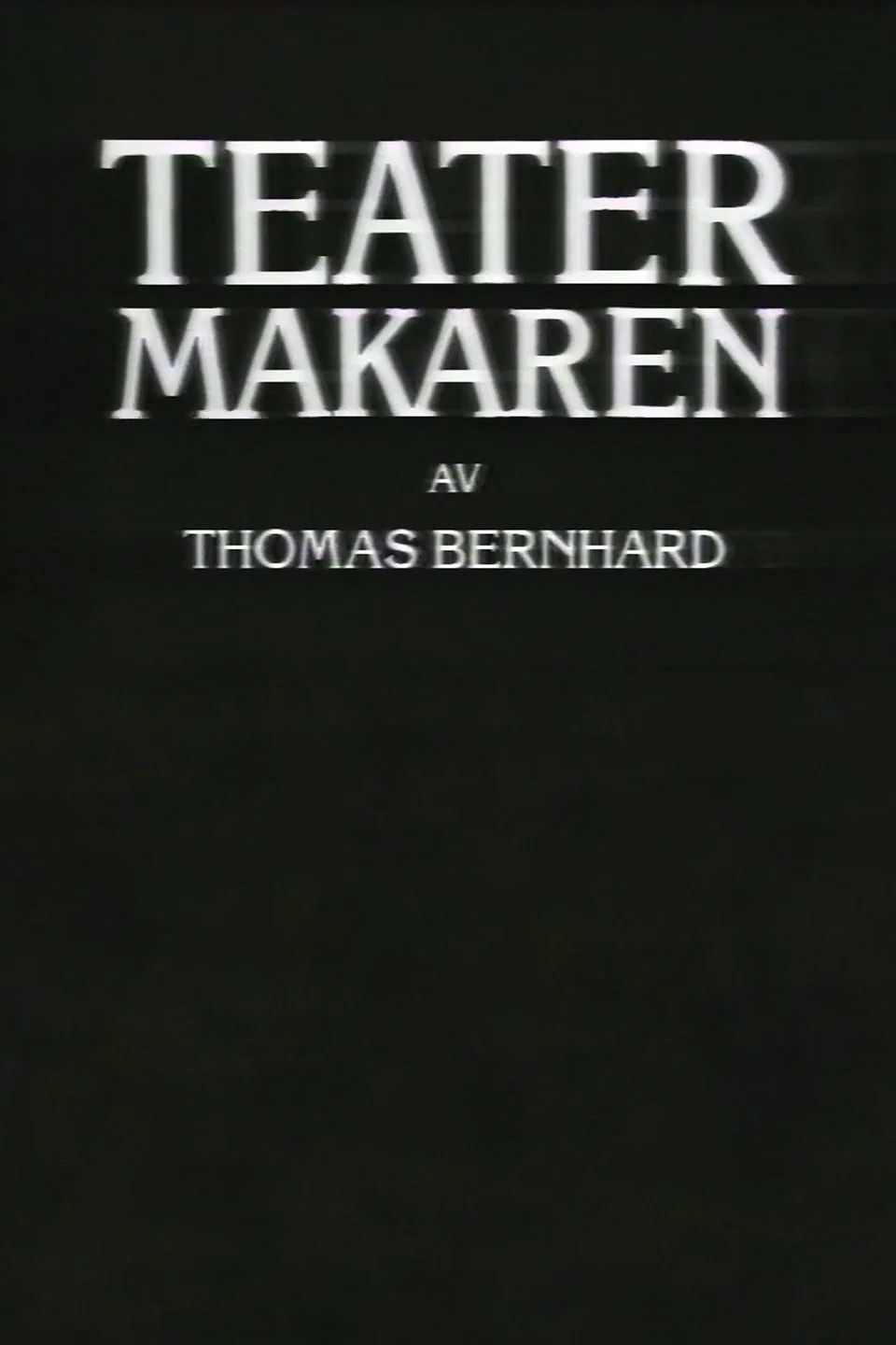 Teatermakaren key art