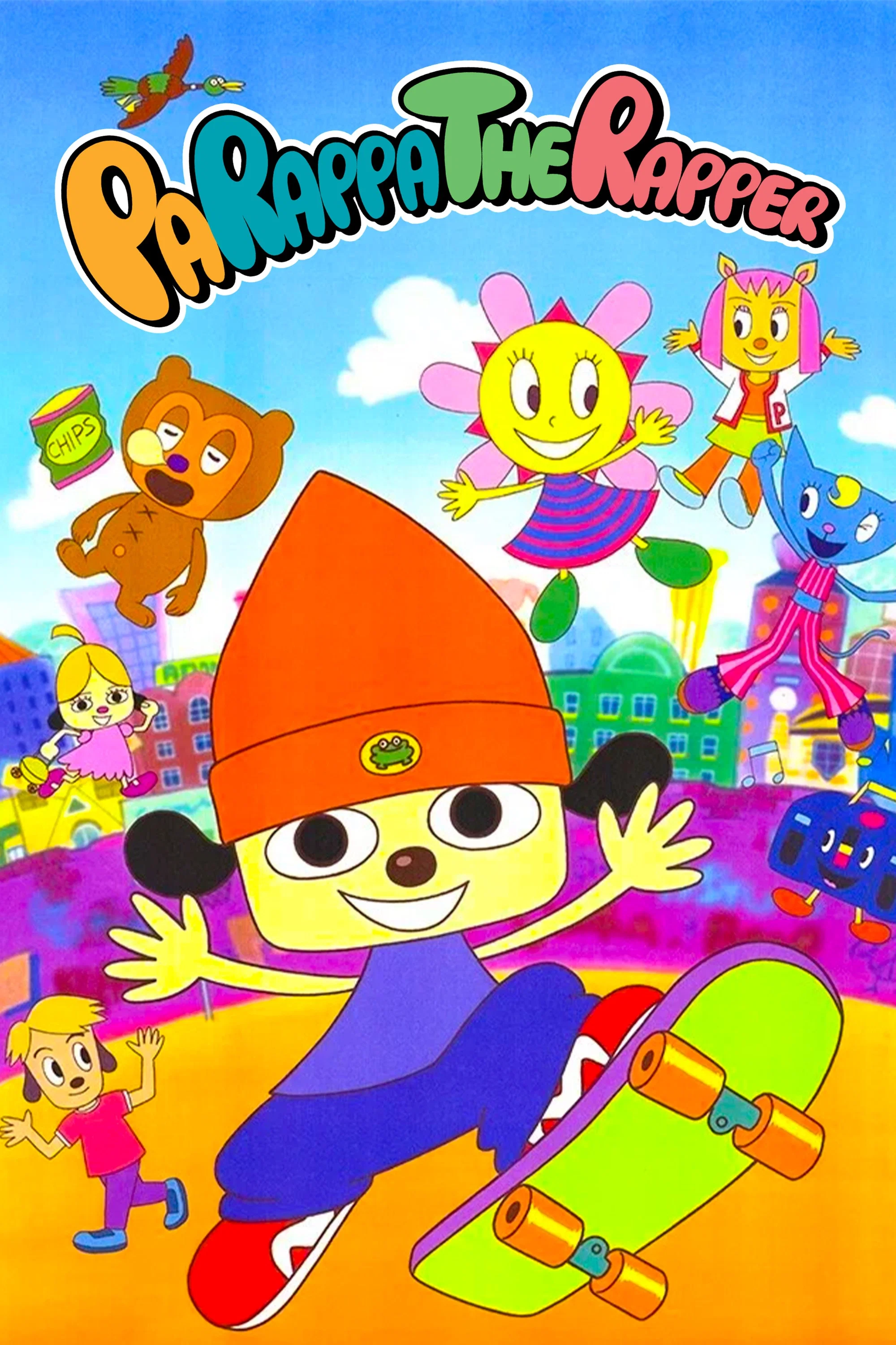 PaRappa the Rapper key art